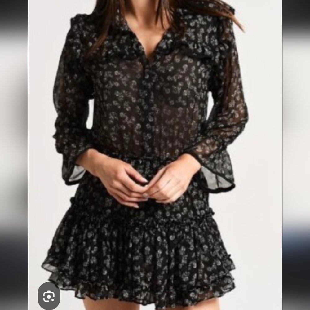 Misa Los Angeles Floral Dress